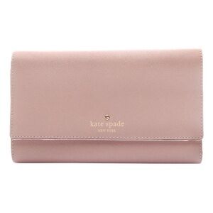 Kate Spade Porcini Phoenix Mika’s Pond Leather Wallet